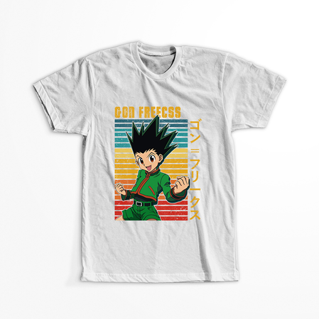 Koszulka Biała Hunter x Hunter WYBIERZ KOLOR KOSZULKI I FASON