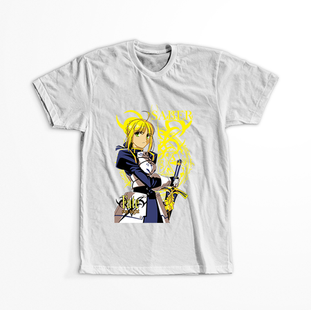 Koszulka Biała Fate WYBIERZ KOLOR KOSZULKI I FASON