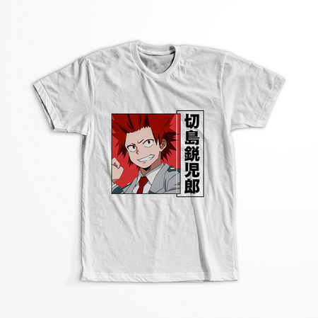 Koszulka Biała My Hero Academia / Akademia bohaterów - WYBIERZ KOLOR KOSZULKI I FASON