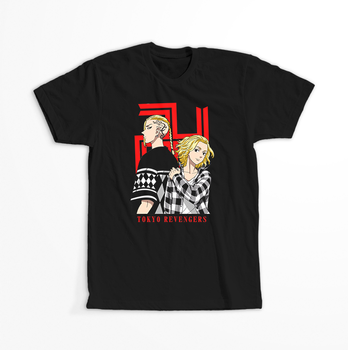 Koszulka Czarna Tokyo Revengers WYBIERZ KOLOR KOSZULKI I FASON