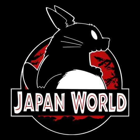 Koszulka Czarna My Neighbor Totoro / Mój sąsiad Totoro - WYBIERZ KOLOR KOSZULKI I FASON