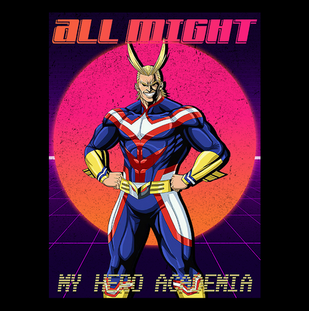 Koszulka Biała My Hero Academia / Akademia bohaterów - WYBIERZ KOLOR KOSZULKI I FASON