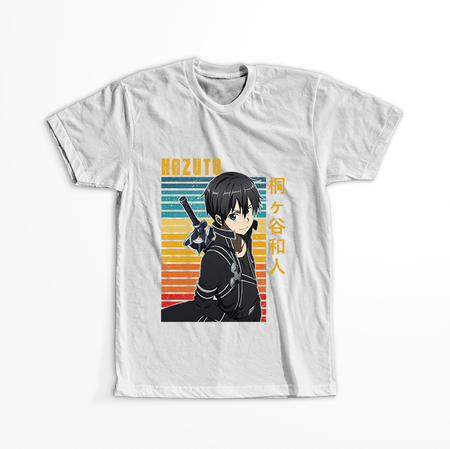 Koszulka Biała Sword Art Online WYBIERZ KOLOR KOSZULKI I FASON