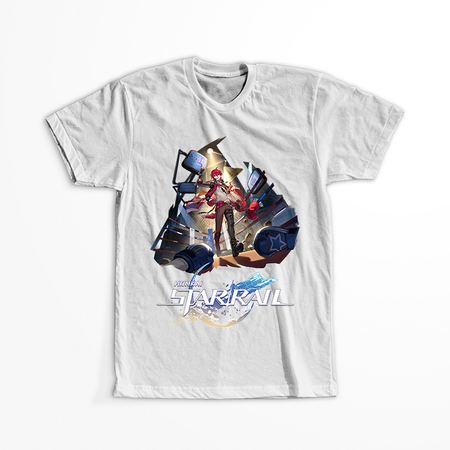 Koszulka Biała - Honkai Star Rail  - Luka WYBIERZ KOLOR KOSZULKI I FASON