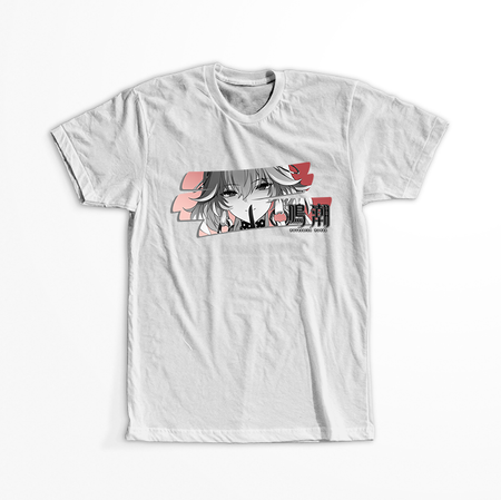 Koszulka Biała Wuthering Waves - WYBIERZ FASON I KOLOR KOSZULKI 