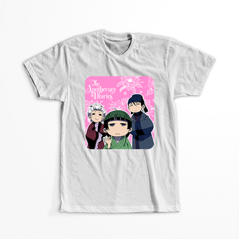 Koszulka Biała The Apothecary Diaries / Zapiski Zielarki - WYBIERZ FASON I KOLOR KOSZULKI