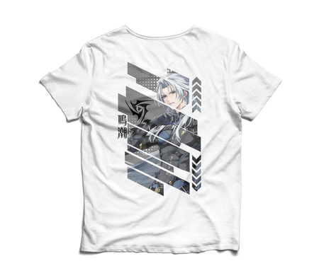 Koszulka Biała Wuthering Waves - WYBIERZ FASON I KOLOR KOSZULKI 