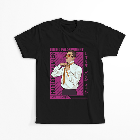 Koszulka Czarna Hunter x Hunter WYBIERZ KOLOR KOSZULKI I FASON