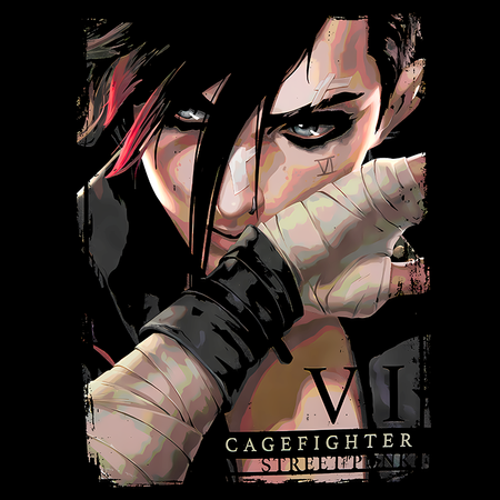 Torba z uszami z League of Legends & Arcane