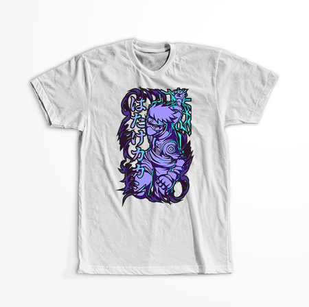 Koszulka Biała Naruto / Boruto - WYBIERZ KOLOR KOSZULKI I FASON