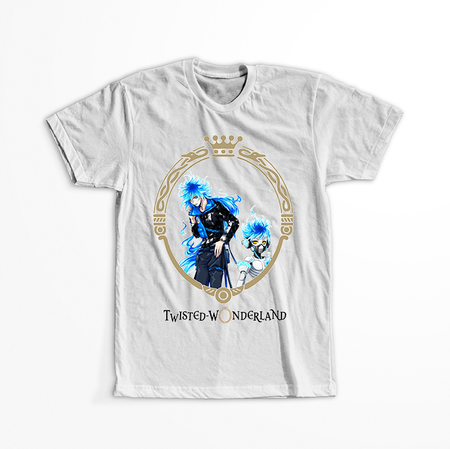 Koszulka Biała - Twisted Wonderland IGNIHYDE WYBIERZ KOLOR KOSZULKI I FASON