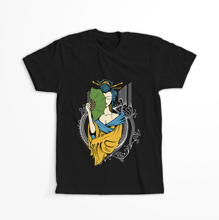 Koszulka Gejsza KOLOR KOSZULKI I FASON