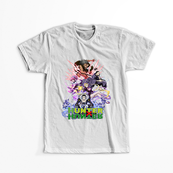 Koszulka Biała Hunter x Hunter WYBIERZ KOLOR KOSZULKI I FASON