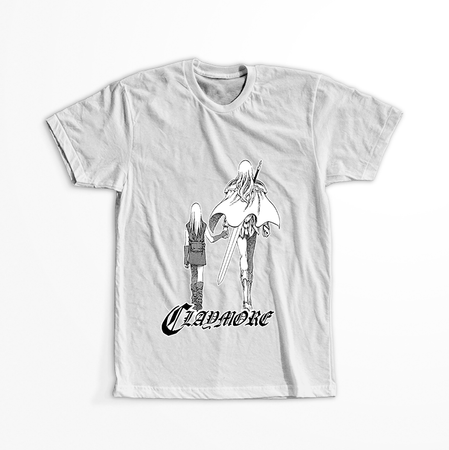 Koszulka Biała - Claymore - WYBIERZ KOLOR KOSZULKI I FASON