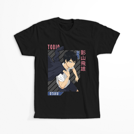 Koszulka Czarna - Haikyuu!! - WYBIERZ KOLOR KOSZULKI I FASON