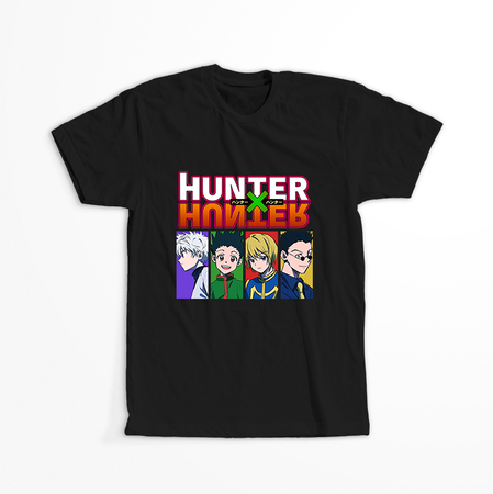 Koszulka Czarna Hunter x Hunter WYBIERZ KOLOR KOSZULKI I FASON
