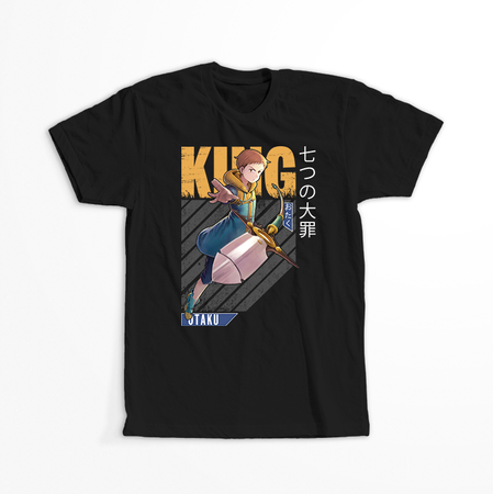 Koszulka Czarna Seven Deadly Sins - WYBIERZ KOLOR KOSZULKI I FASON