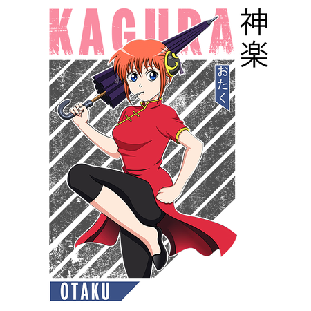 Koszulka Biała Gintama WYBIERZ KOLOR KOSZULKI I FASON