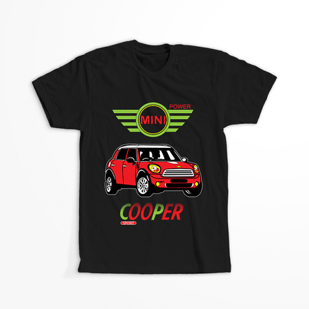 Koszulka Mini Cooper WYBIERZ KOLOR KOSZULKI I FASON