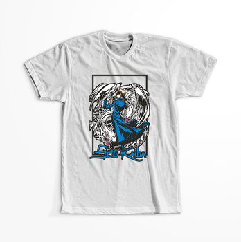 Koszulka Biała Yu-Gi-Oh! - WYBIERZ KOLOR KOSZULKI I FASON