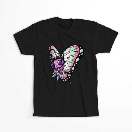 Koszulka Czarna - Pokemon x Naruto - WYBIERZ KOLOR KOSZULKI I FASON