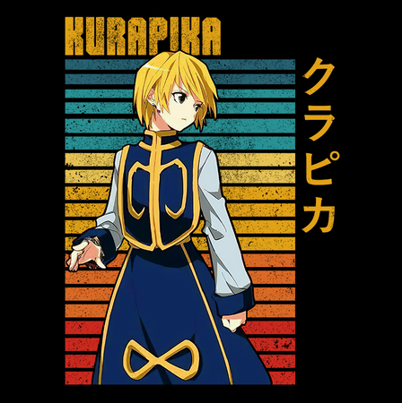 Koszulka Czarna Hunter x Hunter WYBIERZ KOLOR KOSZULKI I FASON