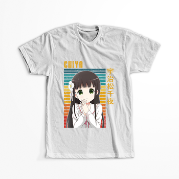 Koszulka Biała - Is the Order a Rabbit? - WYBIERZ KOLOR KOSZULKI I FASON