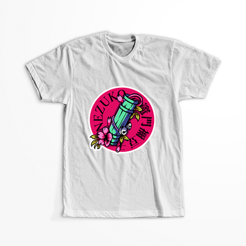 Koszulka Biała Demon Slayer / Kimetsu no Yaiba / Miecz zabójcy demonów - WYBIERZ KOLOR KOSZULKI I FASON