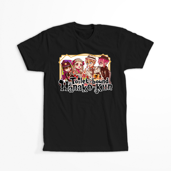 Koszulka Czarna - Toilet-bound Hanako-kun - WYBIERZ KOLOR KOSZULKI I FASON
