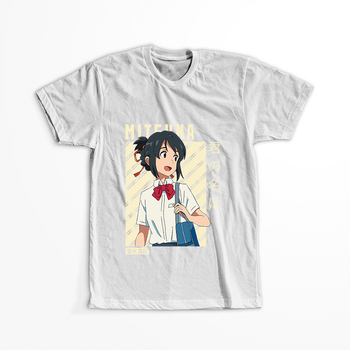 Koszulka Biała Kimi no na wa WYBIERZ KOLOR KOSZULKI I FASON