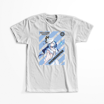 Koszulka Biała Wuthering Waves - WYBIERZ FASON I KOLOR KOSZULKI