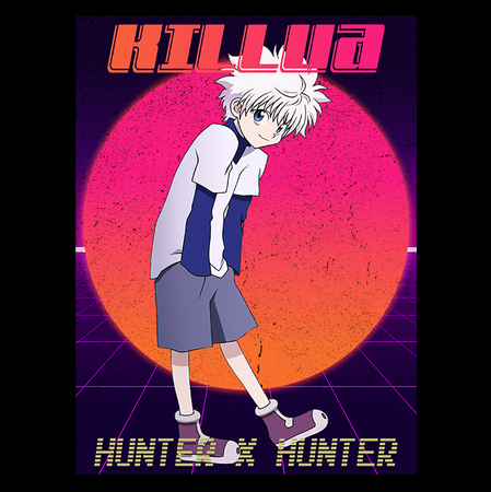 Koszulka Czarna Hunter x Hunter WYBIERZ KOLOR KOSZULKI I FASON