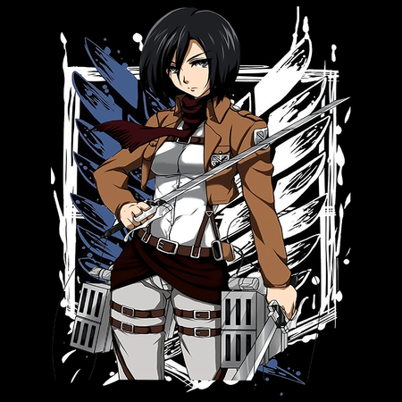 Torba z uszami z Attack on titan