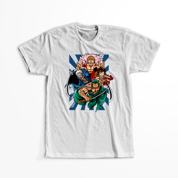 Koszulka Biała One Piece - WYBIERZ KOLOR KOSZULKI I FASON