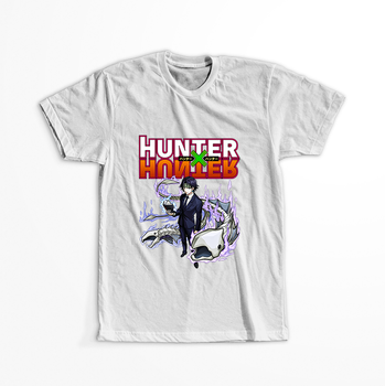 Koszulka Biała Hunter x Hunter WYBIERZ KOLOR KOSZULKI I FASON