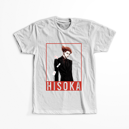 Koszulka Biała Hunter x Hunter WYBIERZ KOLOR KOSZULKI I FASON