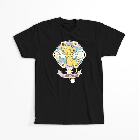 Koszulka Czarna - Card Captor Sakura - WYBIERZ KOLOR KOSZULKI I FASON