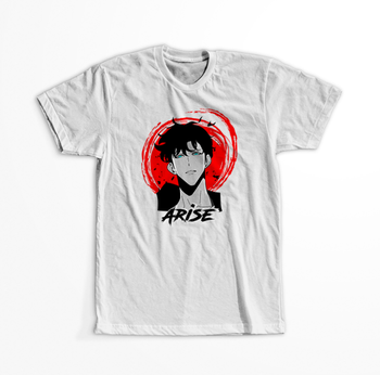 Koszulka Biała - Solo Leveling - WYBIERZ KOLOR KOSZULKI I FASON