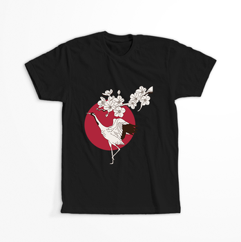 Koszulka Żuraw KOLOR KOSZULKI I FASON