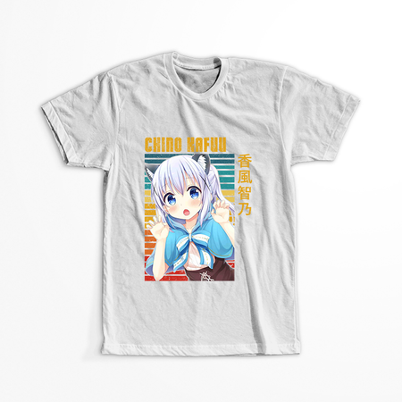 Koszulka Biała - Is the Order a Rabbit?  - WYBIERZ KOLOR KOSZULKI I FASON