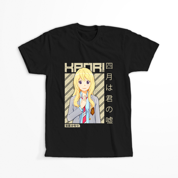 Koszulka Czarna Your Lie in April WYBIERZ KOLOR KOSZULKI I FASON