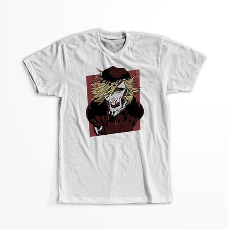 Koszulka Biała Demon Slayer / Kimetsu no Yaiba / Miecz zabójcy demonów - WYBIERZ KOLOR KOSZULKI I FASON