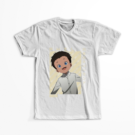 Koszulka Biała - The Promised Neverland - WYBIERZ KOLOR KOSZULKI I FASON