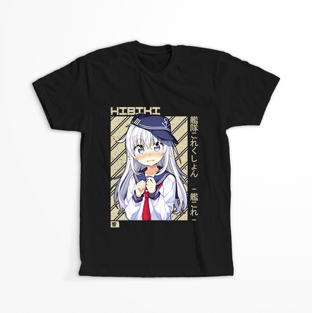 Koszulka Czarna Kantai Collection - WYBIERZ KOLOR KOSZULKI I FASON