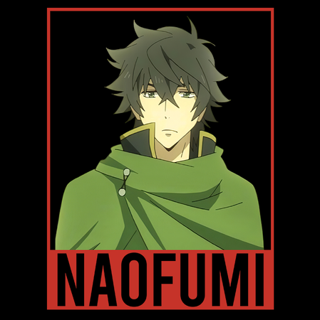 Koszulka Biała - The Rising of the Shield Hero - WYBIERZ KOLOR KOSZULKI I FASON