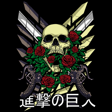 Torba z uszami z Attack on titan