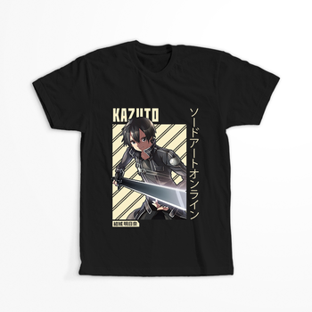 Koszulka Czarna Sword Art Online WYBIERZ KOLOR KOSZULKI I FASON