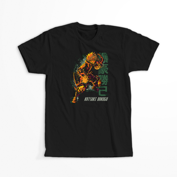 Koszulka Czarna My Hero Academia / Akademia bohaterów - WYBIERZ KOLOR KOSZULKI I FASON