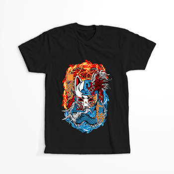 Koszulka Smok i Samuraj KOLOR KOSZULKI I FASON