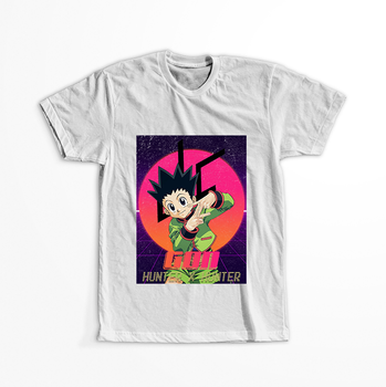 Koszulka Biała Hunter x Hunter WYBIERZ KOLOR KOSZULKI I FASON